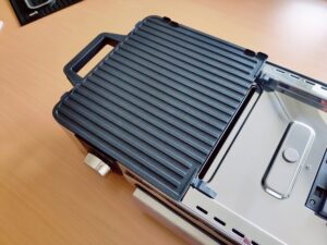 WMF Lono Master-Grill Elektrogrill Grillplatte einsetzen