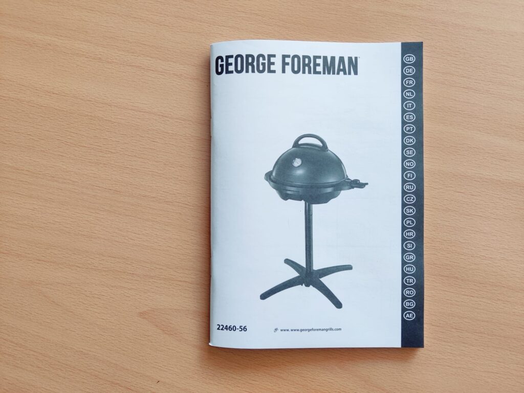 George Foreman 22460-56 Elektrogrill Bedienungsanleitung
