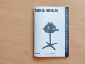 George Foreman 22460-56 Elektrogrill Bedienungsanleitung