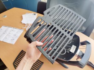 Weber Q 1400 Elektrogrill Grillplatte