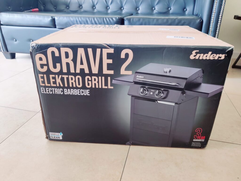 Enders eCRAVE 2 Elektrogrill Verpackung