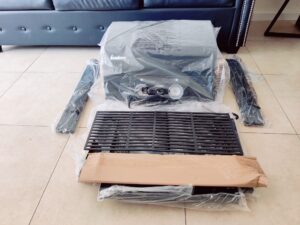 Enders eCRAVE 2 Elektrogrill Verpackung Plastikmüll