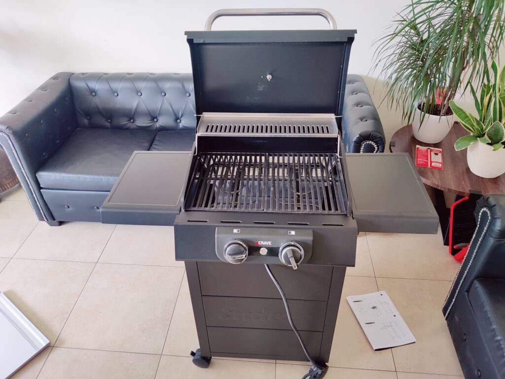 Enders eCRAVE 2 Elektrogrill mit Seitenablagen