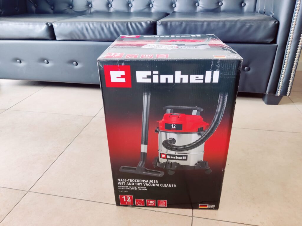 Einhell TC-VC 1240 S Nasssauger Verpackung
