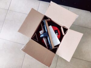 Einhell TC-VC 1240 S Nasssauger Verpackung offen