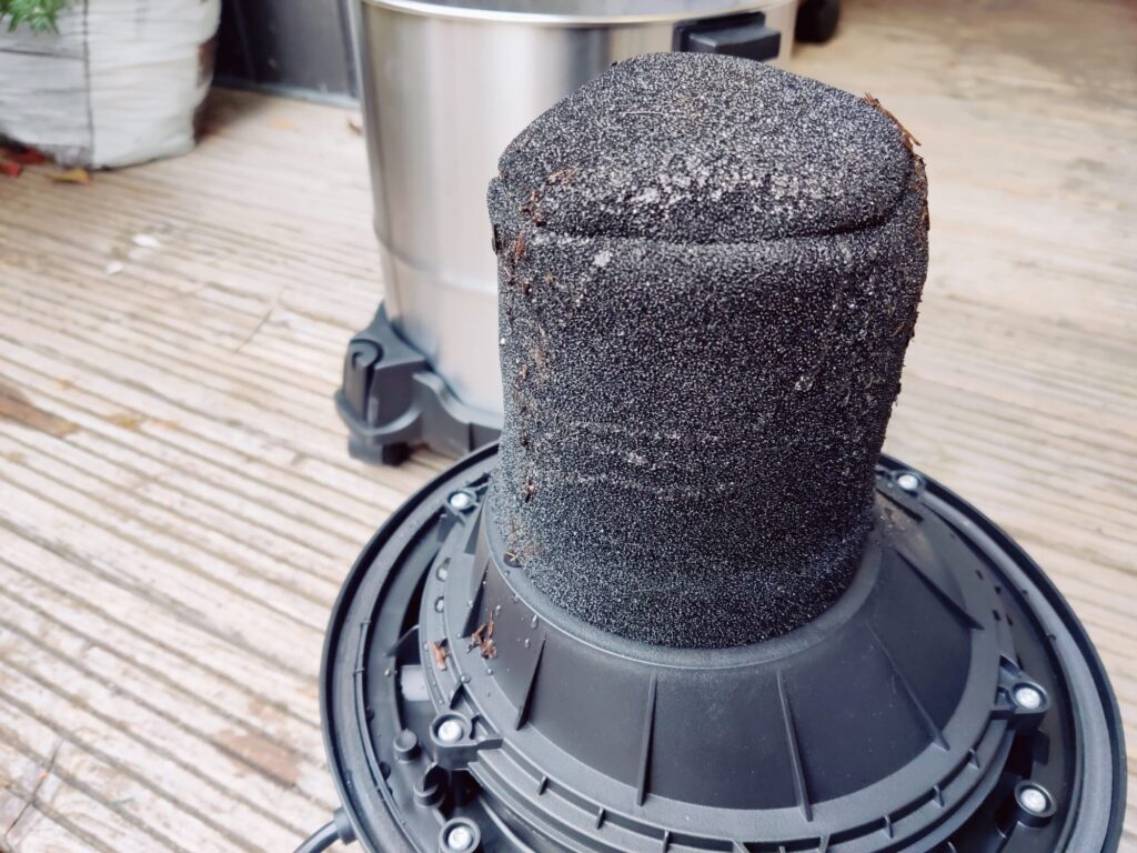 Einhell TC-VC 1240 S Nasssauger Nassfilter nach dem Test