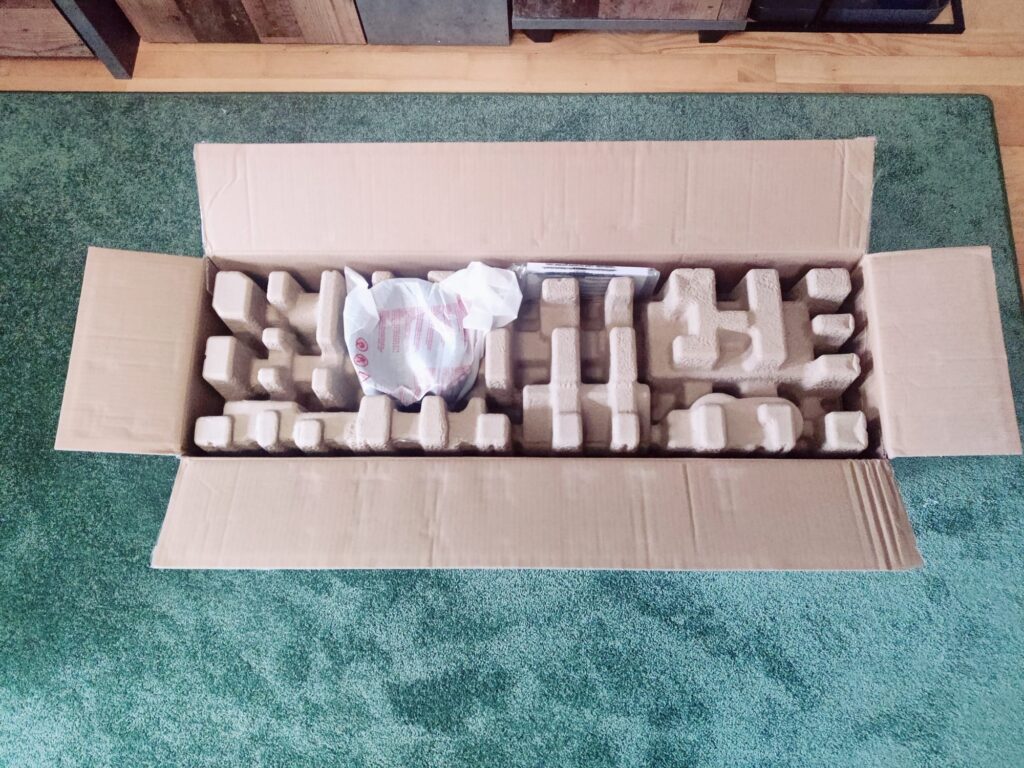 Tineco Pure ONE A90S Akku-Staubsauger Verpackung offen