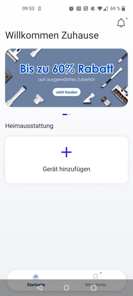 Tineco Pure ONE A90S Akku-Staubsauger App Download