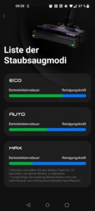 Tineco Pure ONE A90S Akku-Staubsauger App Staubsaugermodi