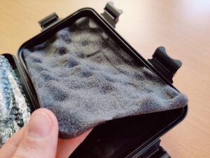 BEYSTE A15 Taschenlampe Aufbewahrungsbox Innenschutz