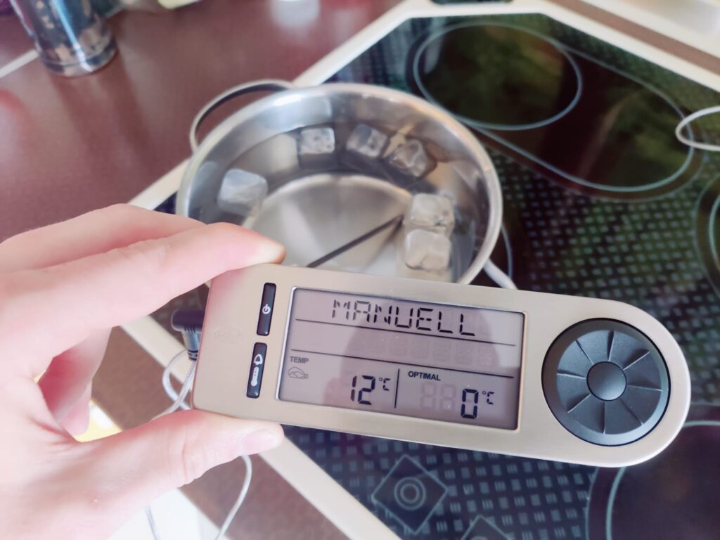 RÖSLE 25086 Grillthermometer Messgenauigkeit Kältetest