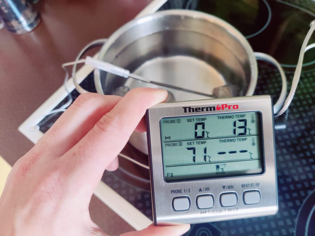 ThermoPro TP17 Grillthermometer Messgenauigkeit Kältetest