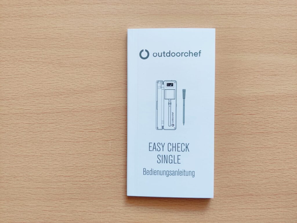 Outdoorchef Easy Check Single Grillthermometer Bedienungsanleitung