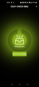 Outdoorchef Easy Check Single Grillthermometer App Gerät hinzufügen