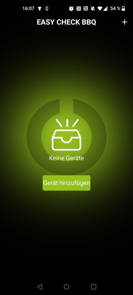 Outdoorchef Easy Check Single Grillthermometer App Gerät hinzufügen