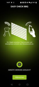 Outdoorchef Easy Check Single Grillthermometer App Gerätesuche