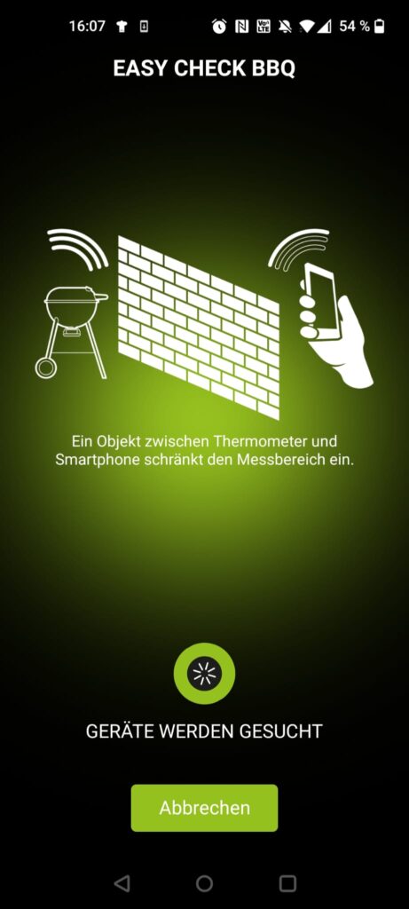 Outdoorchef Easy Check Single Grillthermometer App Gerätesuche