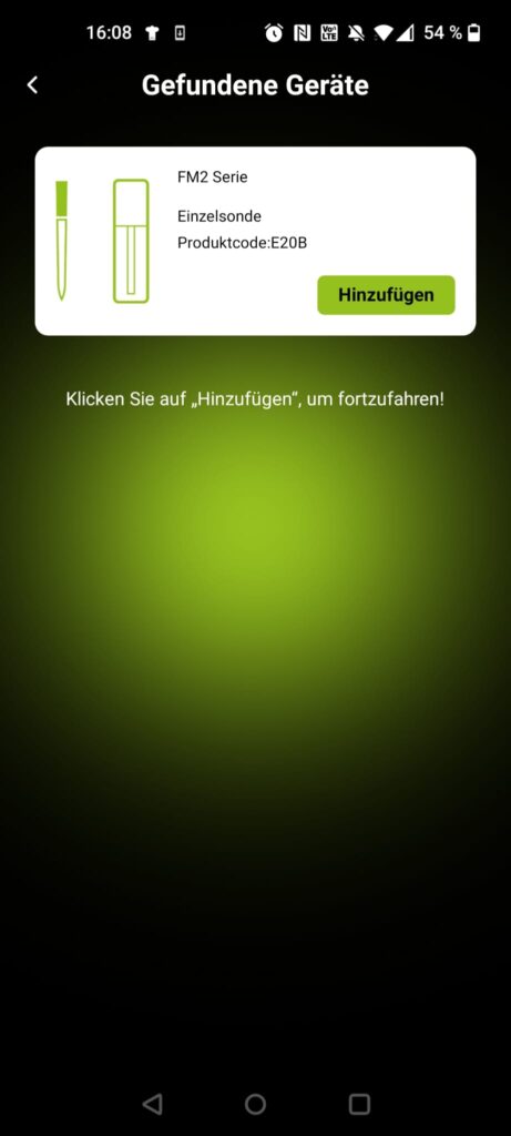 Outdoorchef Easy Check Single Grillthermometer App gefundene Geräte