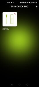 Outdoorchef Easy Check Single Grillthermometer App Gerät ausgewählt