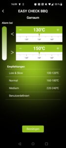 Outdoorchef Easy Check Single Grillthermometer App Garraumsteuerung