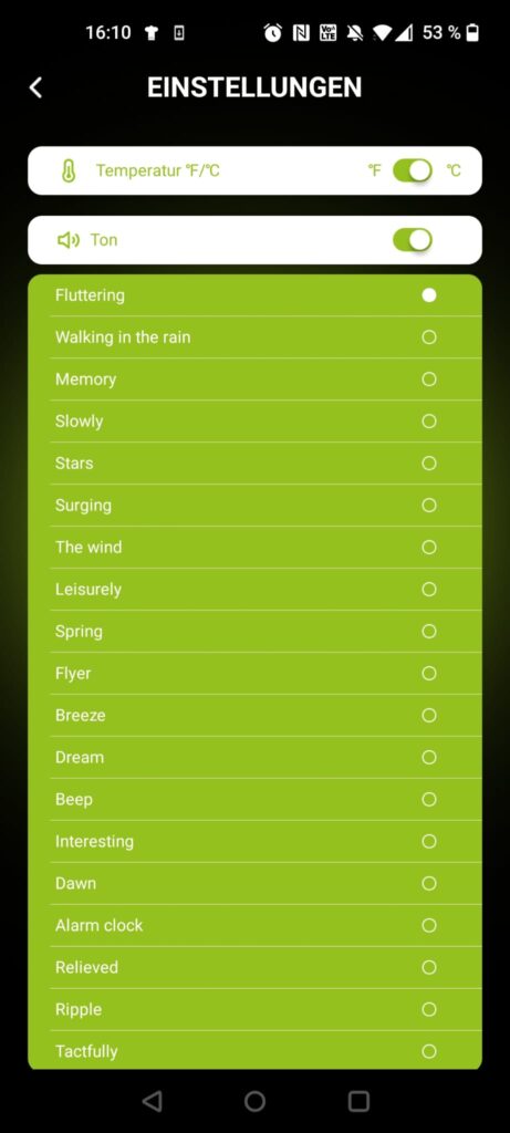 Outdoorchef Easy Check Single Grillthermometer App Einstellungen