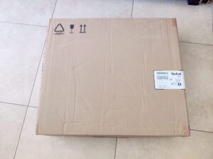 Tefal Maxi Plancha CB690D Elektrogrill Umverpackung