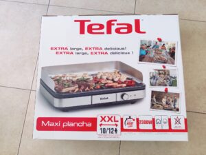 Tefal Maxi Plancha CB690D Elektrogrill Verpackung