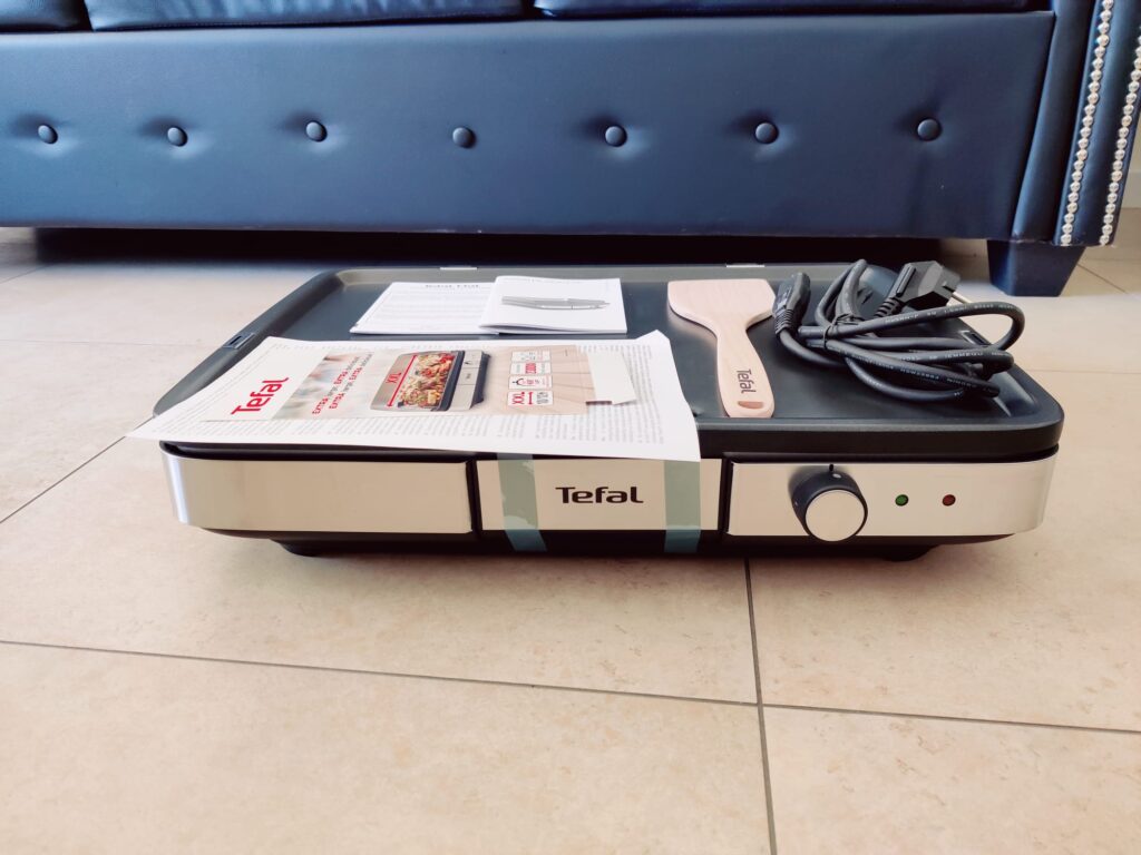 Tefal Maxi Plancha CB690D Elektrogrill mit Zubehör