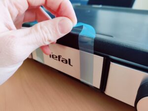 Tefal Maxi Plancha CB690D Elektrogrill Lieferschutz