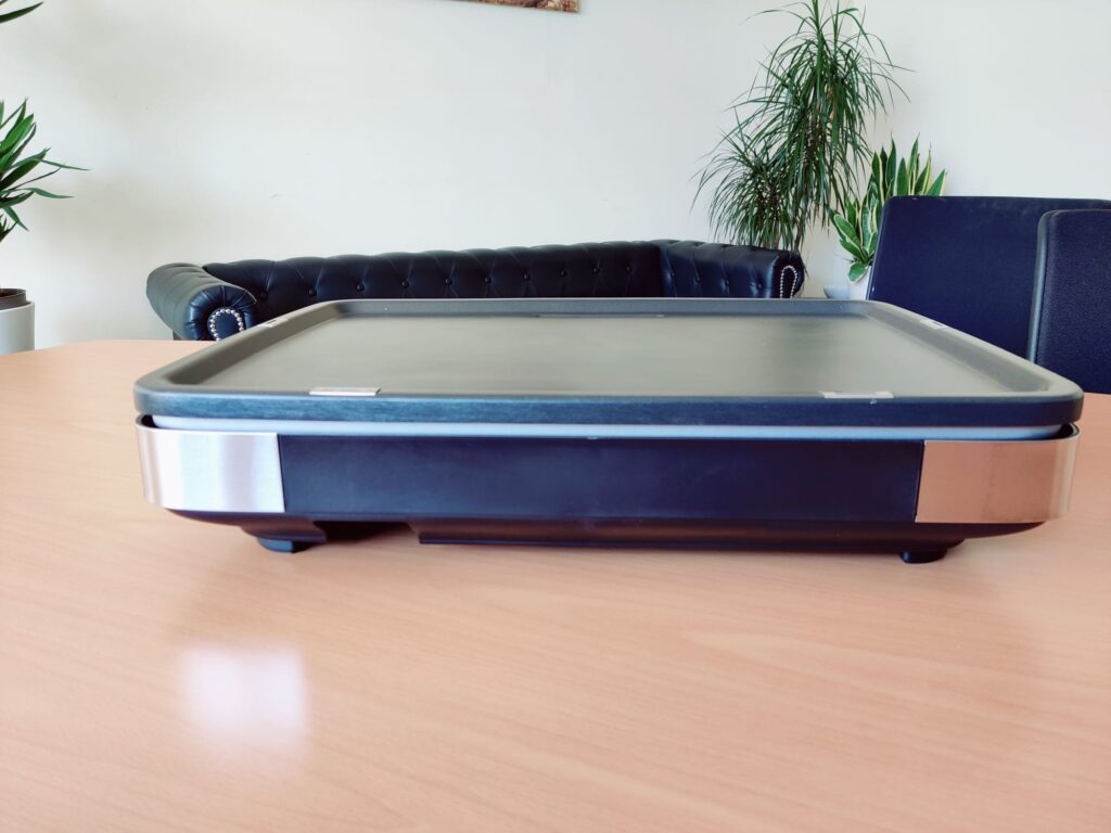 Tefal Maxi Plancha CB690D Elektrogrill von hinten