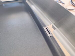 Tefal Maxi Plancha CB690D Elektrogrill Windschutz Montage