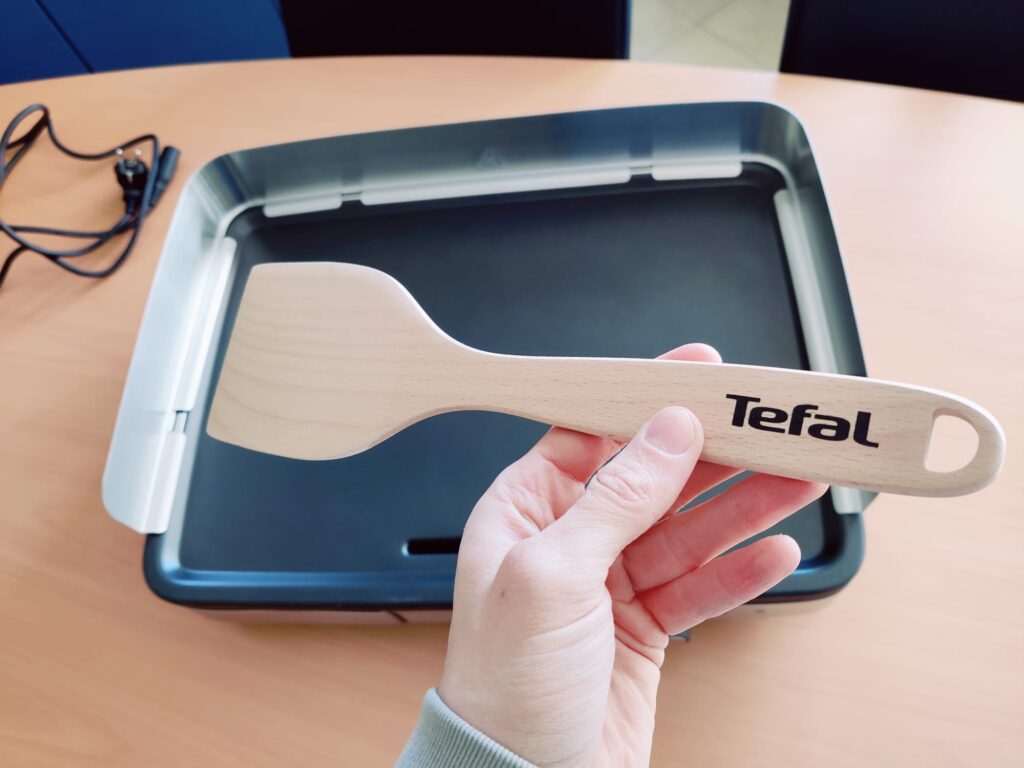 Tefal Maxi Plancha CB690D Elektrogrill Spatel