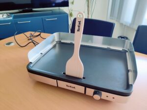 Tefal Maxi Plancha CB690D Elektrogrill betriebsbereit