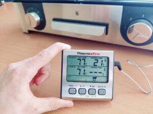 ThermoPro TP17 Grillthermometer Test Preset Rind Well Done