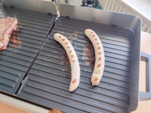 WMF Lono Master-Grill Elektrogrill Würstchen anbraten