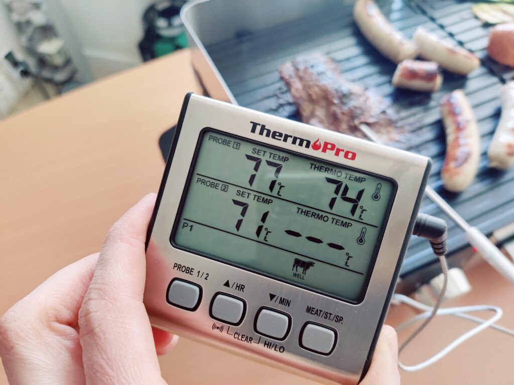 ThermoPro TP17 Grillthermometer Test Endergebnis