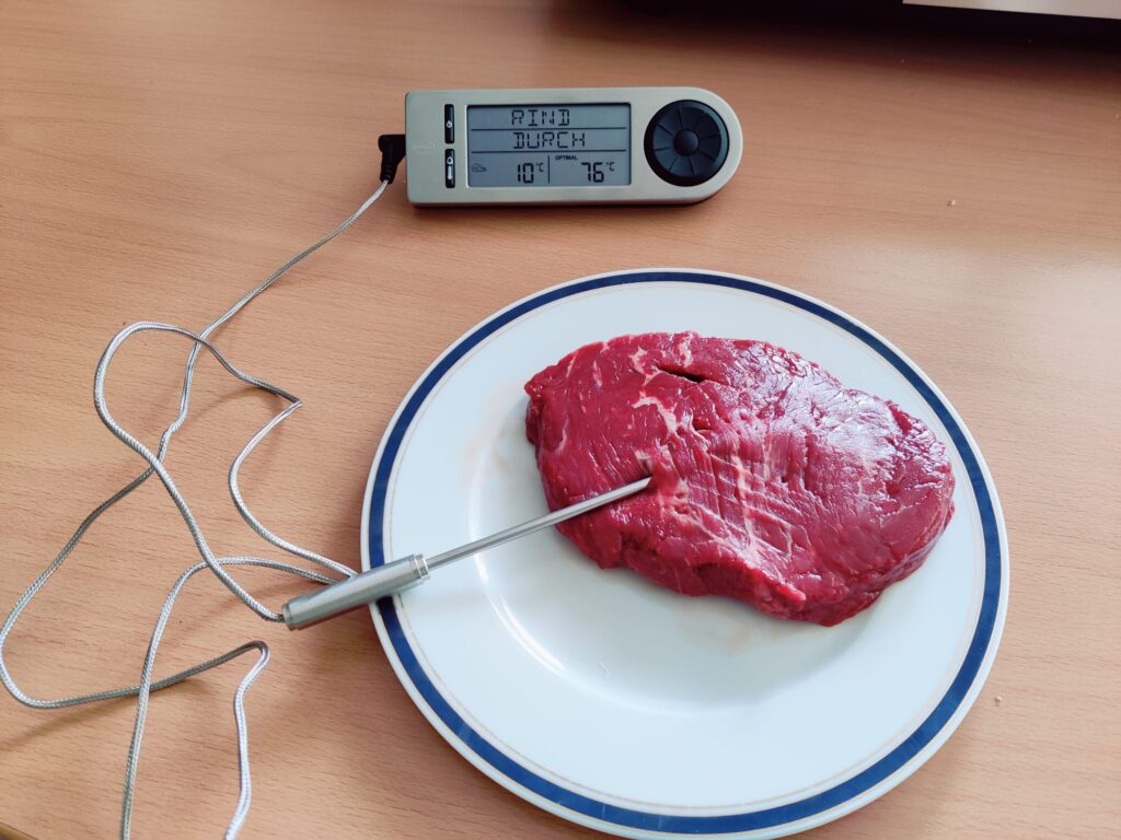 RÖSLE 25086 Grillthermometer Test mit Rindersteak
