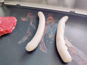 Tefal Maxi Plancha CB690D Elektrogrill Würstchen im Test