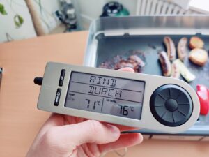 RÖSLE 25086 Grillthermometer Endtemperatur Anzeige