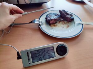 RÖSLE 25086 Grillthermometer Endergebnis Praxistest