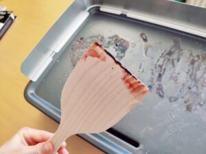 Tefal Maxi Plancha CB690D Elektrogrill Spatel zum Abkratzen