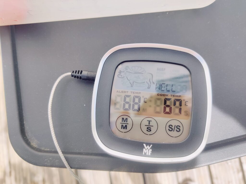 WMF 0608916030 Grillthermometer Endergebnis des Tests