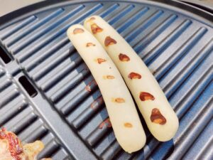 George Foreman 22460-56 Elektrogrill Branding Würstchen