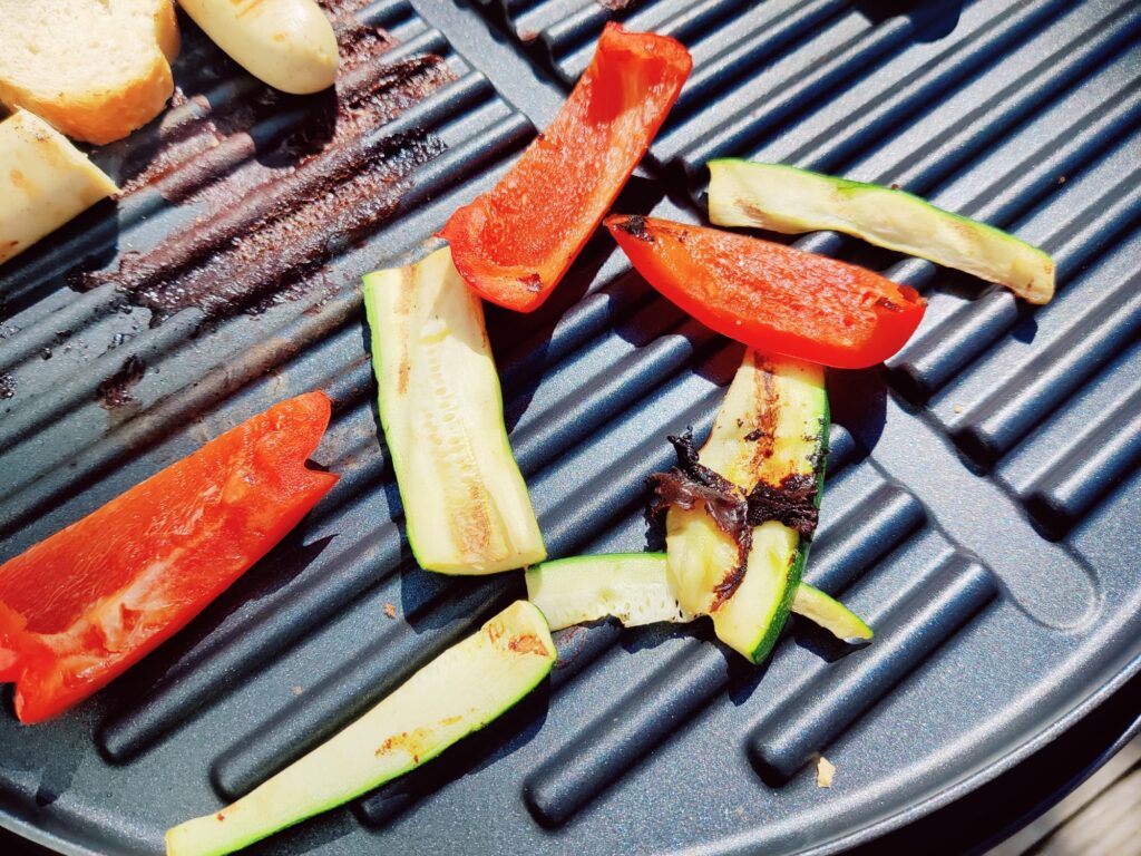 George Foreman 22460-56 Elektrogrill Grillergebnis Gemüse