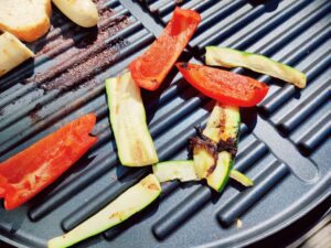 George Foreman 22460-56 Elektrogrill Grillergebnis Gemüse
