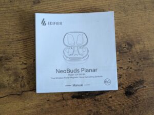 Anleitung der Edifier NeoBuds Planar In-Ear-Kopfhörer