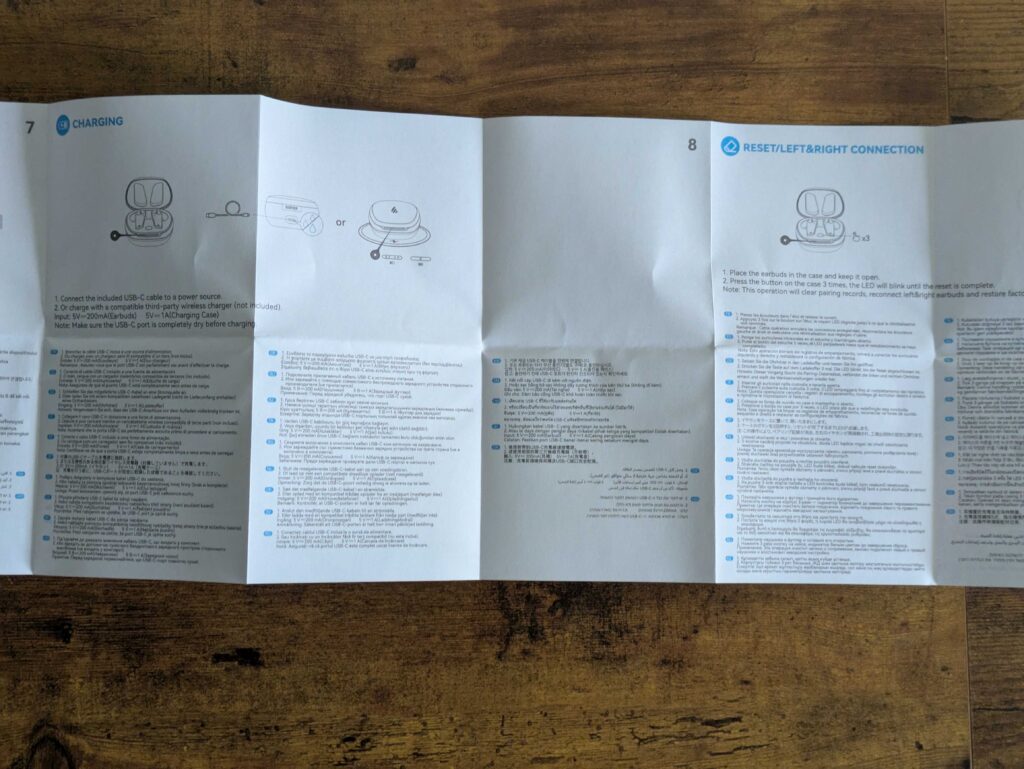 Anleitung der Edifier NeoBuds Planar In-Ear-Kopfhörer geöffnet (6)