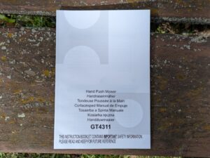 Anleitung des COSTWAY SF6533DE Spindelmähers