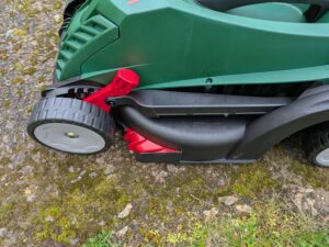 Bosch UniversalRotak 34-405 Elektro-Rasenmäher Stufeneinstellung