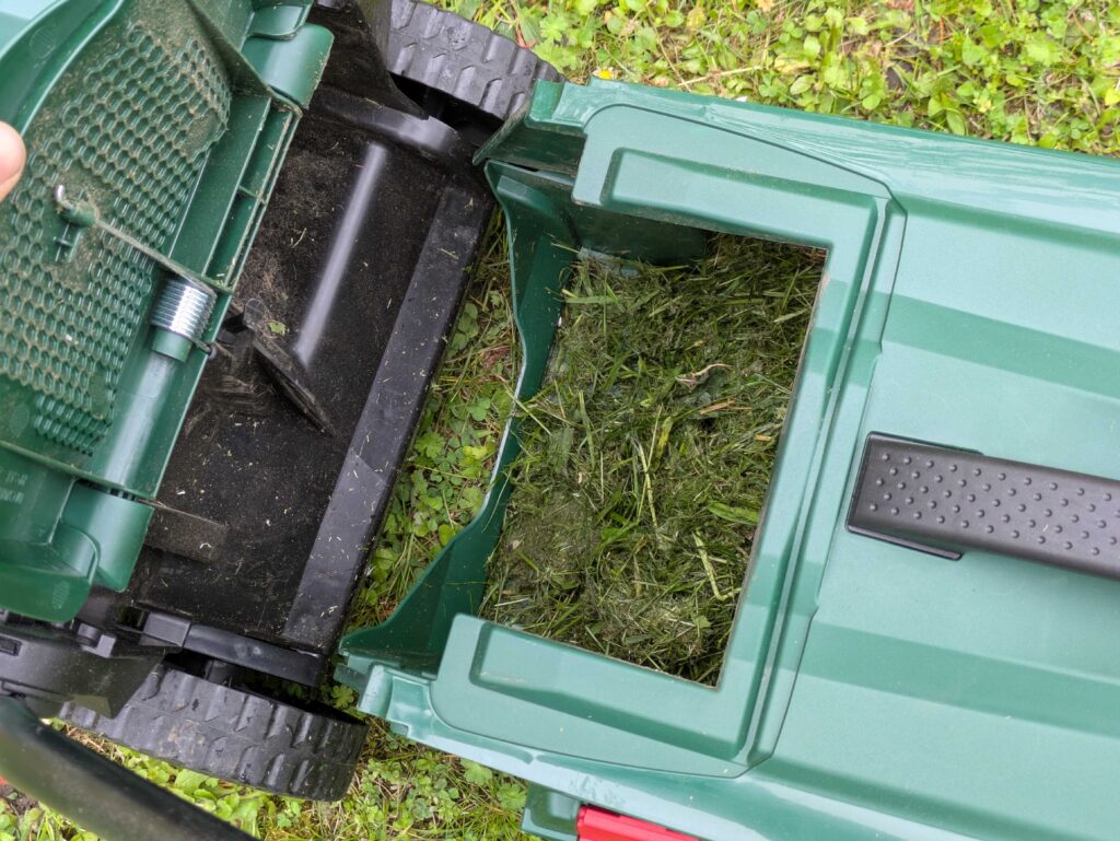 Bosch UniversalRotak 34-405 Elektro-Rasenmäher mir Fangkorb